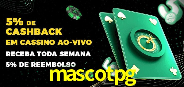 Promoções do cassino ao Vivo mascotpg